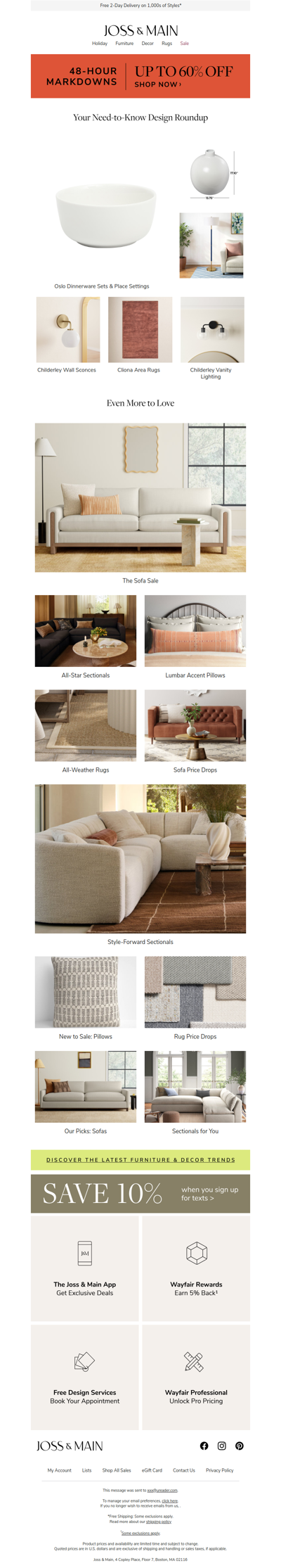 Worth a peek: the Oslo Dinnerware Sets & Place Settings