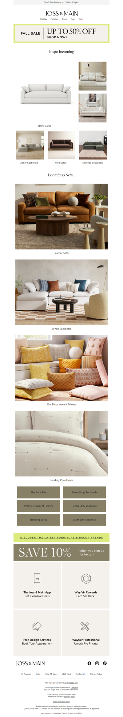 You found it first – the remy sofas