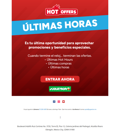 🚀 ¡Las Hot Offers están en la recta final! No te las pierdas