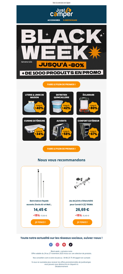 Black Week : maintenant ou jamais !