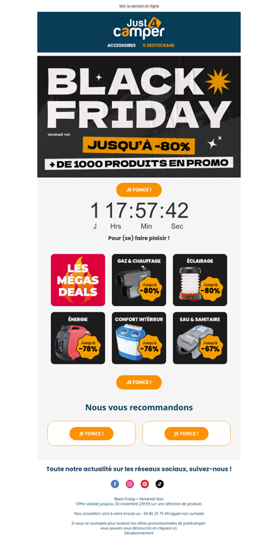 Le Black Friday continue !