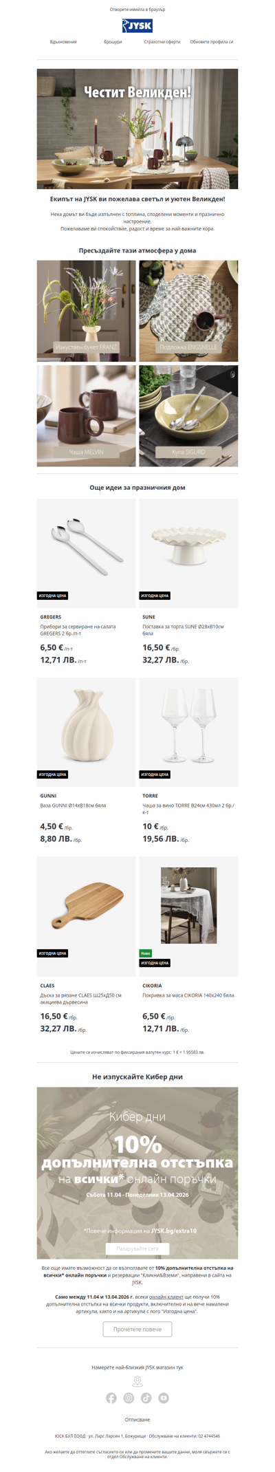 Честит Великден 🐣