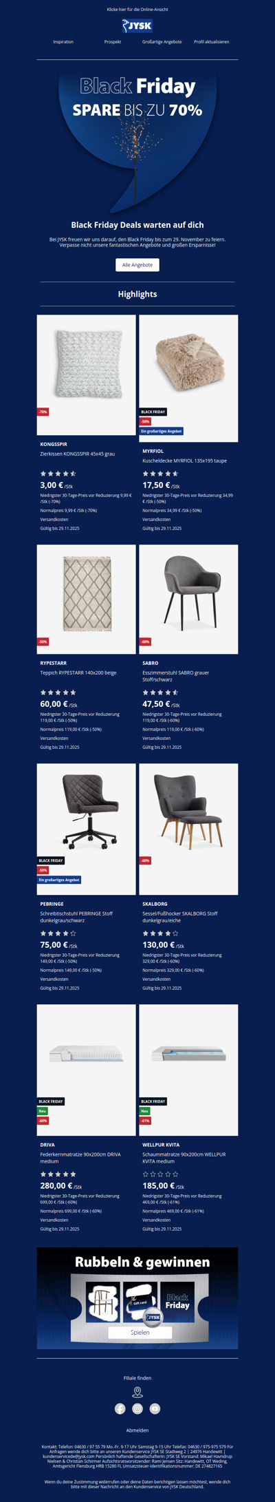 Black Friday Deals warten auf dich​!