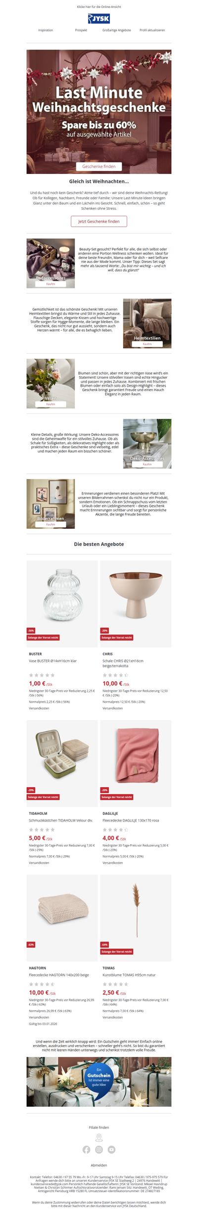 ⏰Last-Minute? Wir retten dein Weihnachtsfest!🎁