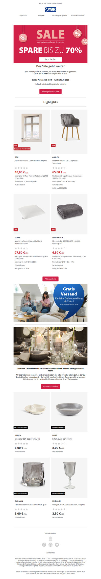 ✨Spare bis zu 70% + Gratis Versand ab 250€🚚