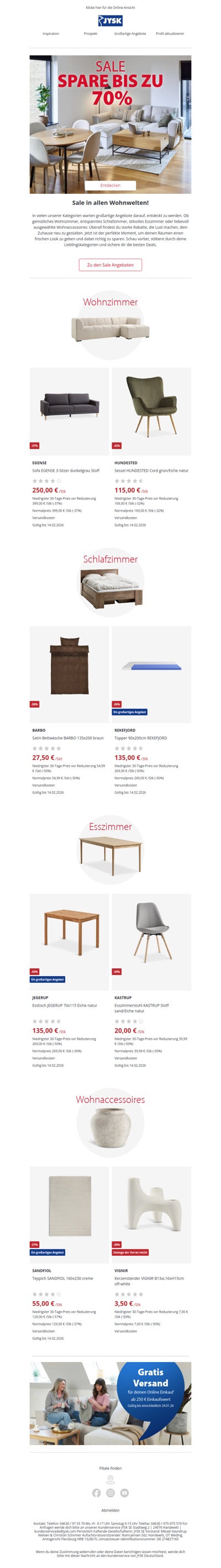 Neue Sale-Highlights für jede Wohnwelt ✨