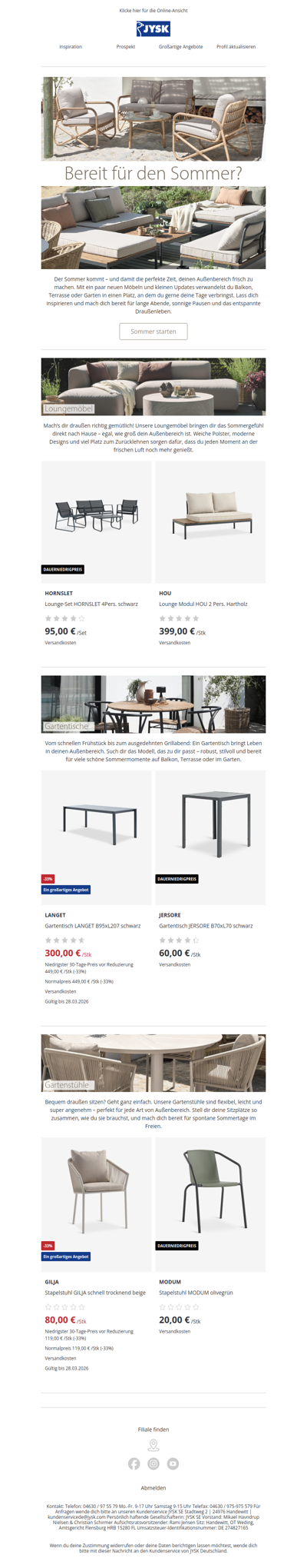 Bereit für den Sommer? ☀️