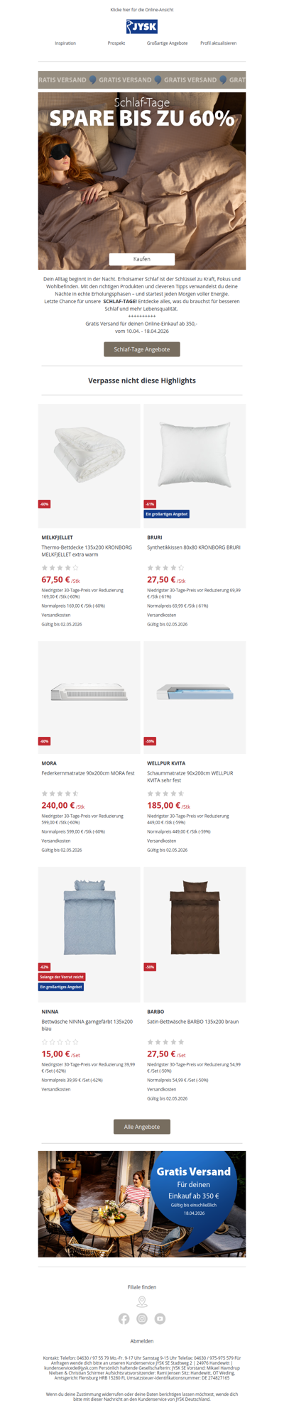 xascsd, Sichere dir Gratis Versand & verpasse nicht die Schlaf-Tage