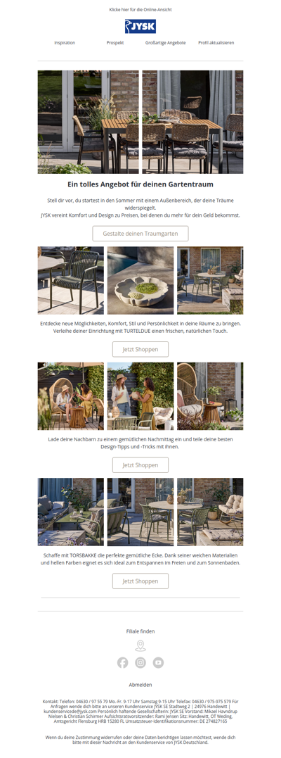 xascsd, JYSK hat tolle Angebote für deine Gartenträume