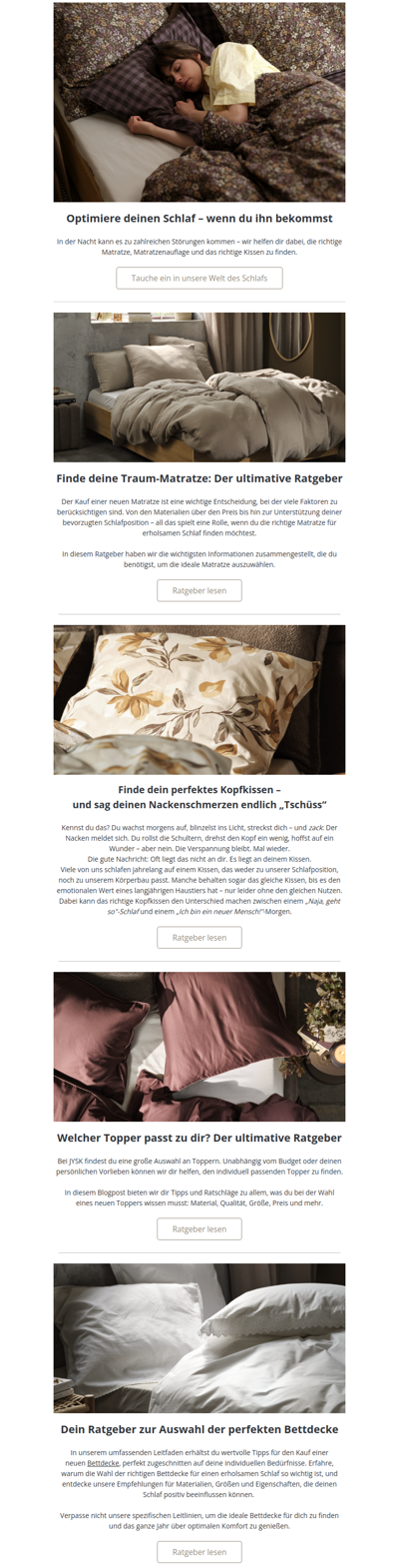 Tolle Tipps gegen schlaflose Nächte