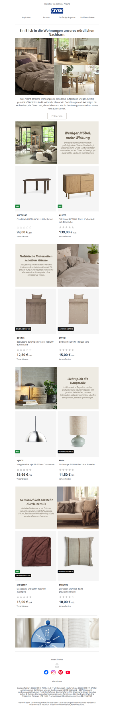 So Leben die Dänen
