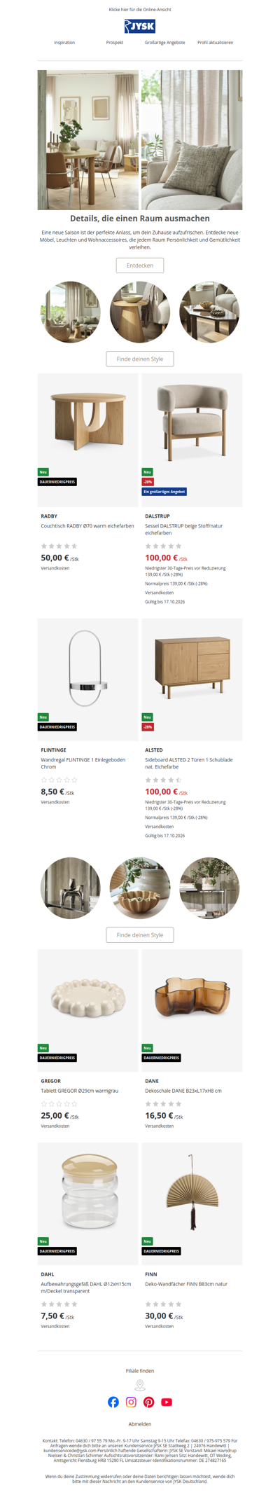 Verleihe deinem Zuhause einen frischen Look für die neue Saison