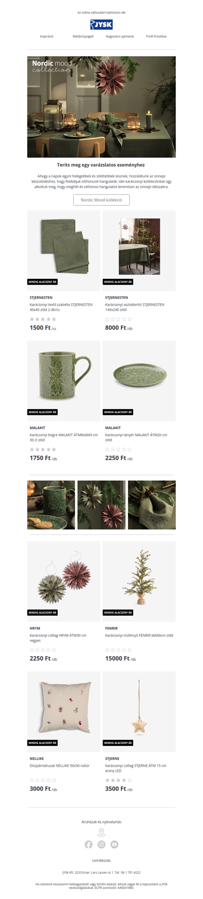 Tökéletes alap a meghitt ünnepekhez 🎄