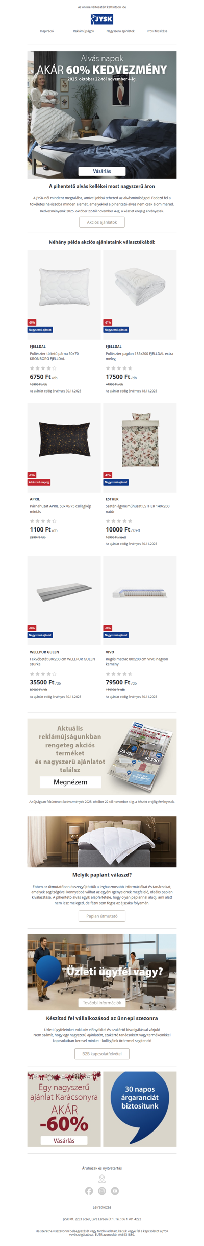 Kényelmes hálószoba jó áron 🛏️ Akár -60%