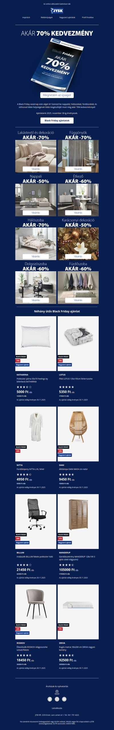 A Black Fridaynak vasárnap vége ⏱️ Ne maradj le 🏴