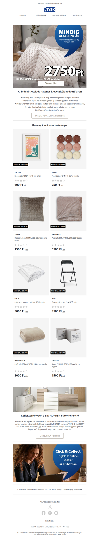 Karácsony mindig alacsony áron 🎄