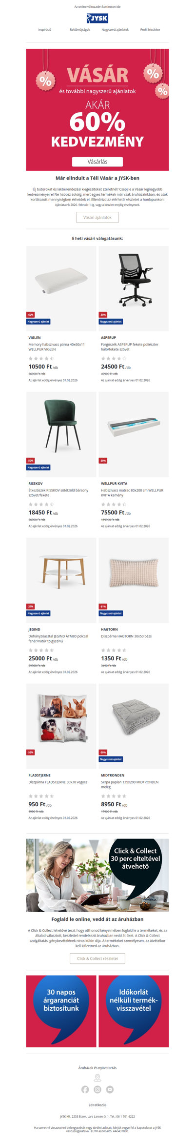 Top Vásári ajánlataink a hétre ⚡ Akár -60%