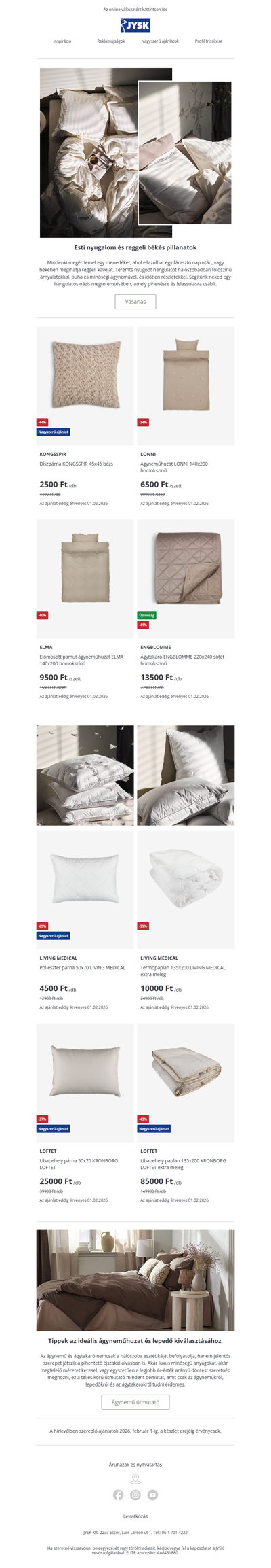 ✨ Varázsolj a hálószobádból pihentető menedéket 💤