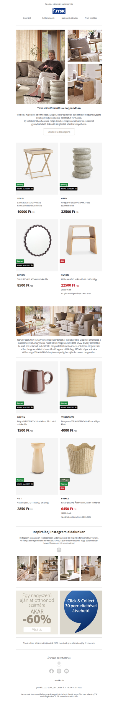 Újítsd meg az otthonod skandináv újdonságainkkal ✨