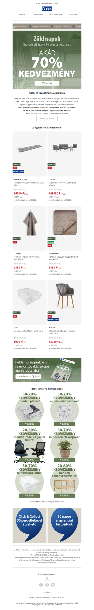 Ki ne hagyd ⌛ Akár 70% kedvezmény vasárnap estig