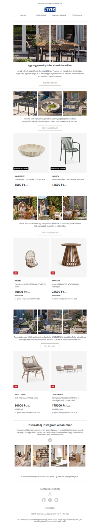 sdas, váltsd valóra kerti álmaid a JYSK-ben 🌻