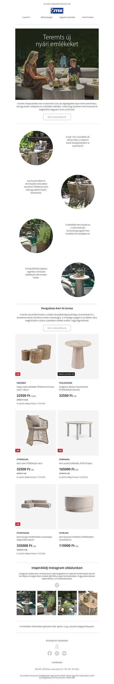 ☀️ Teremtsd meg a tökéletes külteret ✨