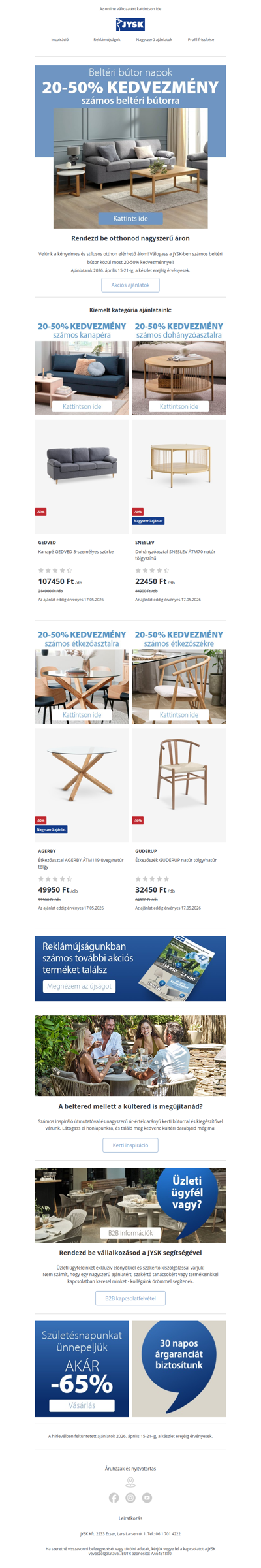 sdas, új bútorokra vágysz? 🤔 Akár féláron vásárolhatsz 😎