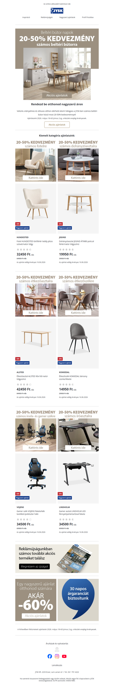 sdas, bútor akcióval várunk 🛋️ Akár -50%