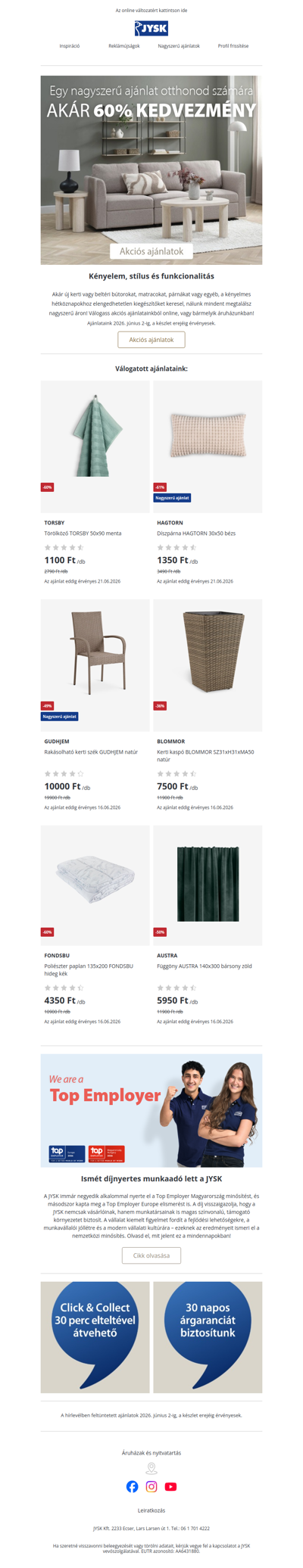 Nagyszerű ajánlatok az otthonodba 😎 Akár -60%