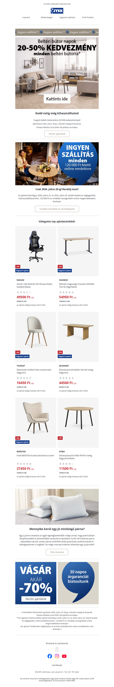 Ne maradj le bútor akciónkról ⌛ Akár -50%