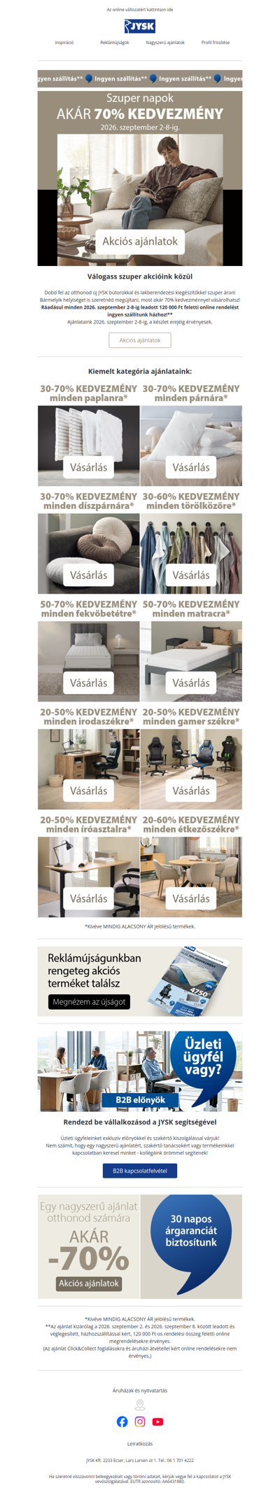 🏃‍♂️‍➡️ Indul a Szuper napok 💪 Akár 70% kedvezmény