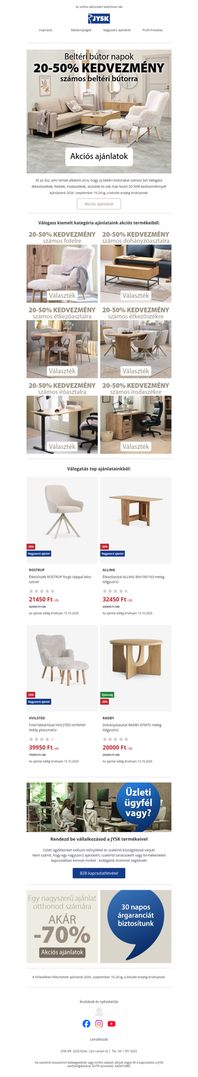 sdas, új bútor kell? 🤔 Sima ügy 😎  Akár -50%
