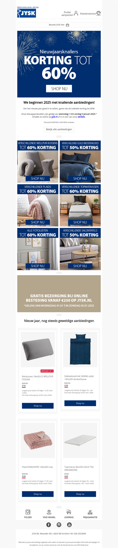 Happy New Year! | Korting tot 60% 🎉