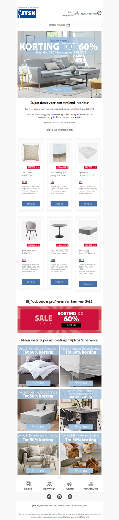 Het is Superweek! 🛍️ Mega deals voor een stralend interieur!