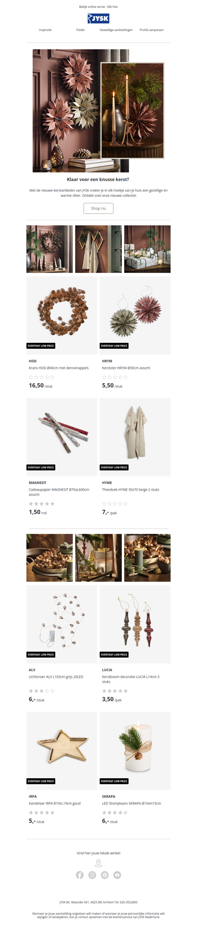 Klaar voor een knusse kerst? 🎄