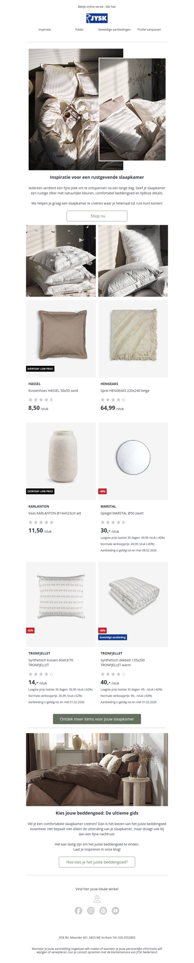 Tover je slaapkamer om tot een plek waar je helemaal tot rust kunt komen 😴