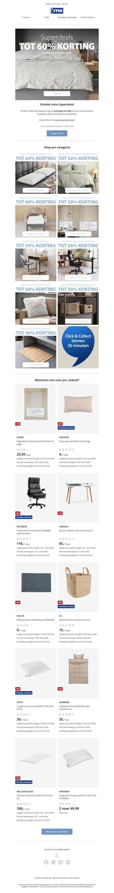 Pak nog snel jouw Superdeal! 🛍️