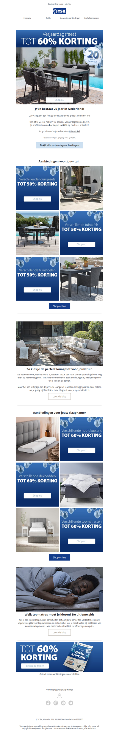 Wie jarig is trakteert 🥳🎂