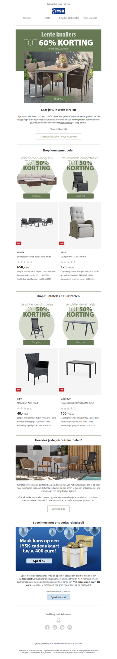 Breng je tuin weer tot leven🌳