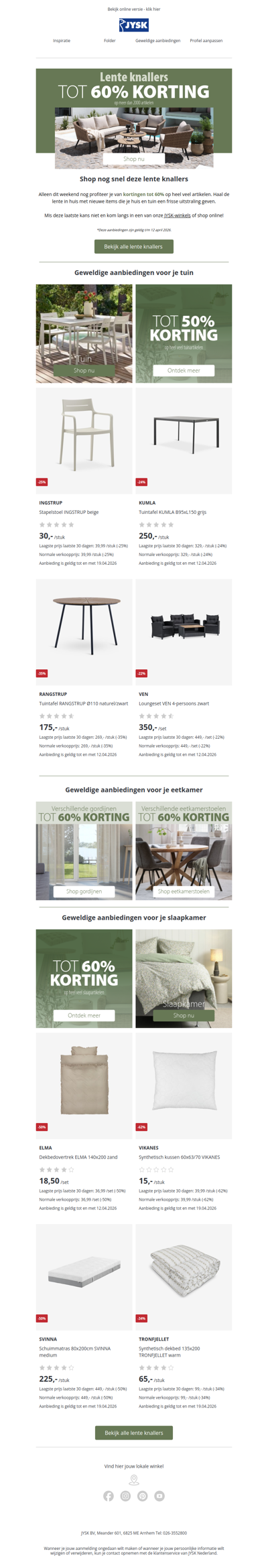 Laatste kans asdasd: shop nog snel onze lente knallers🌷