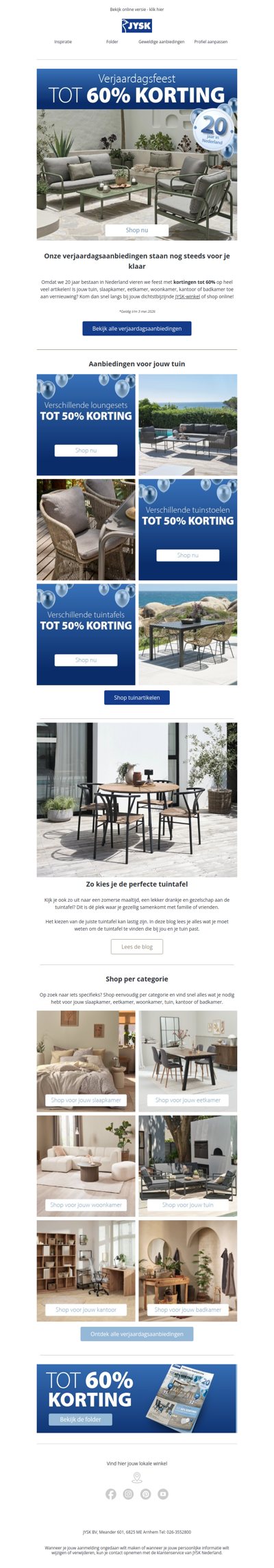 Tot 60% korting op heel veel artikelen 💙