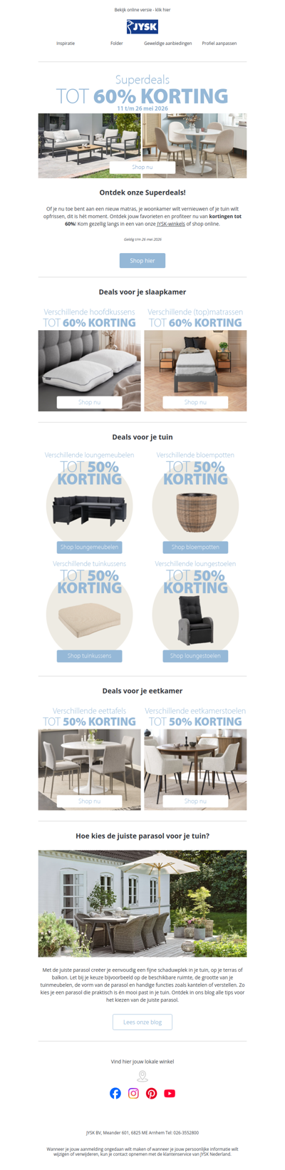 De Superdeals zijn begonnen! 💙