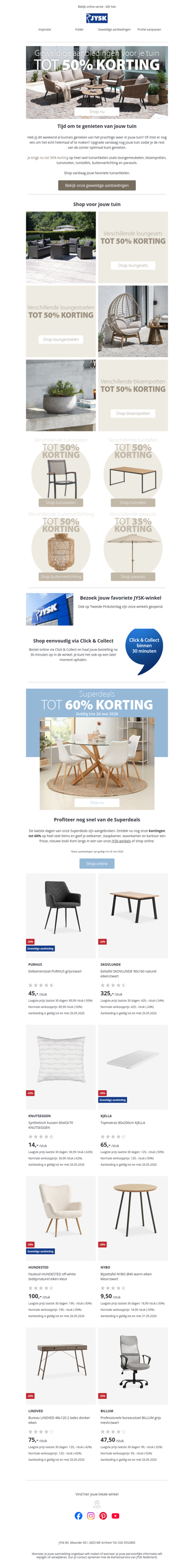 Shop vandaag met heel veel korting voor jouw tuin 🌿