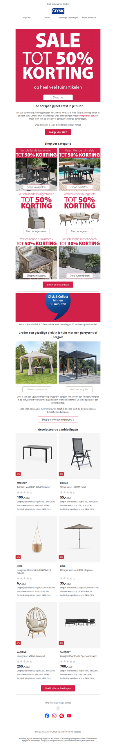 SALE voor jouw tuin 😍