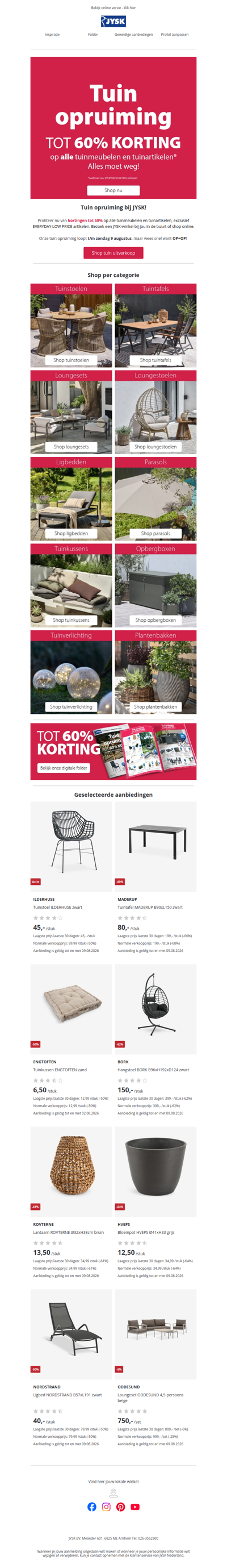 🚨 Tuin opruiming | TOT 60% KORTING🚨