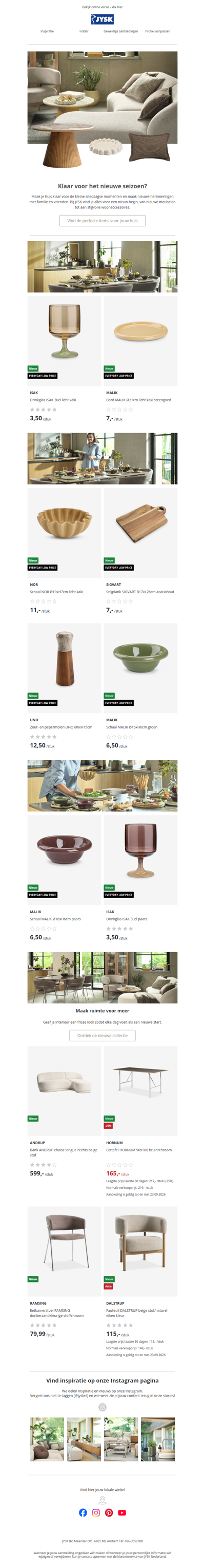 Maak je huis klaar voor het nieuwe seizoen