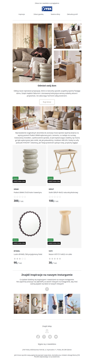 🍃Nowości do Twojego domu