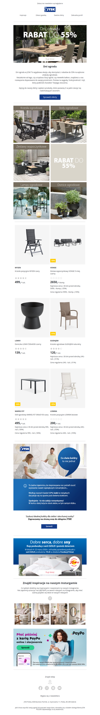 Rabat do 55% | Dni ogrodu🌳