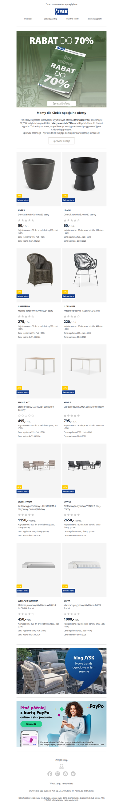 🔔 Najlepsze okazje znajdziesz w naszej gazetce
