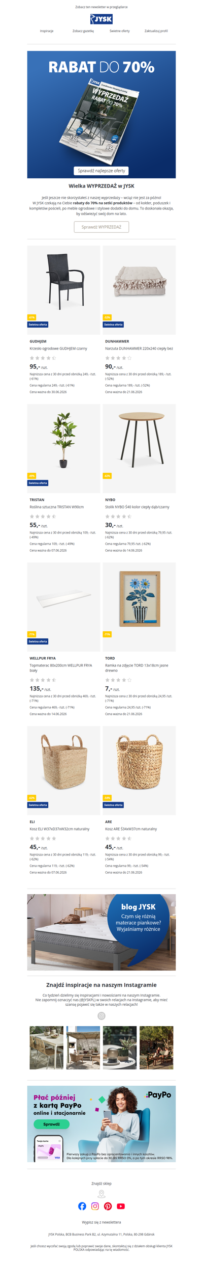 🔔 WYPRZEDAŻ trwa – a Ty, co dziś upolujesz?